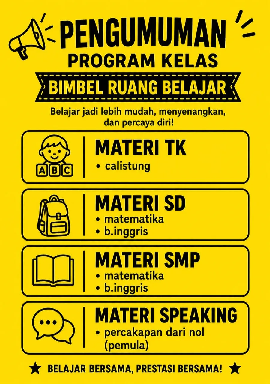 2 Bimbel TK SD SMP Sentani